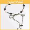 Bohemian Ethnic Waist Rope Belt With Handcrafted Splicing And Tie Closure For Daily Casual Use
