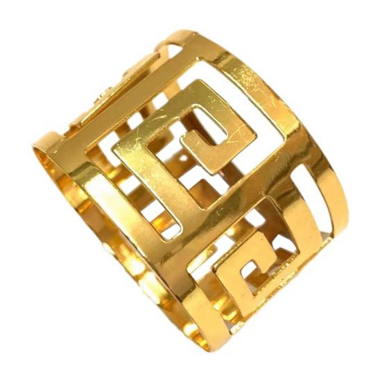 

Кольцо для салфеток креативной формы, полый дизайн, устойчивый к коррозии, гладкий край, не легко деформируется, украшение с пряжкой для салфеток золотистый