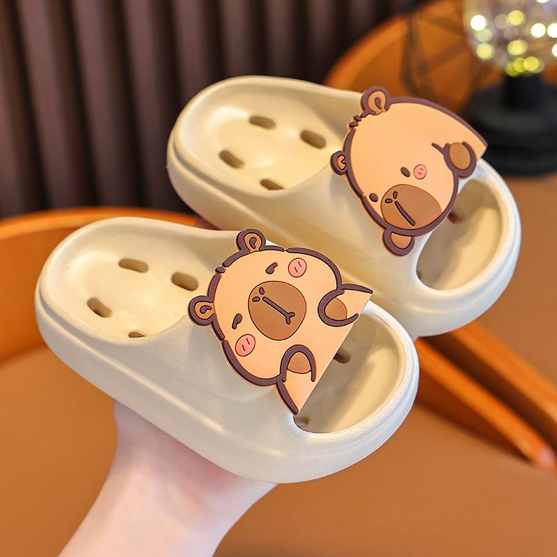 Kapibara Children's Summer Sandals for Boys and Girls, New Leak-Proof, Non-Slip, Breathable Kids' Sandals
