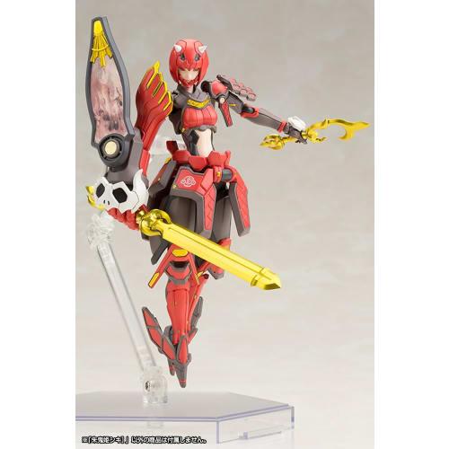 Kotobukiya Phantasy Star Online 2: Shiki the Red Demon Princess, 1/12 Scale Plastic Model, Approximately 150mm Tall