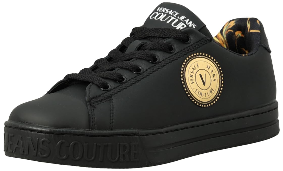 

Кроссовки 72VA3SK8 ZP015 VERSACE JEANS COUTURE Черные см [Versace] Женские 24.0 [Товар] чёрный