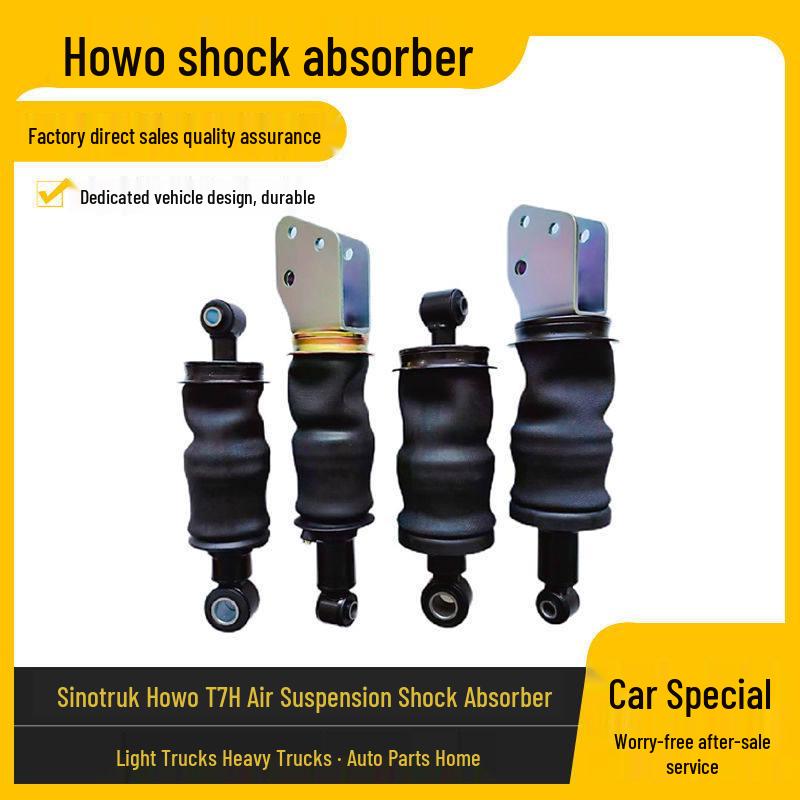 Compatible Airbag Shock Absorber for SITRAK C7H and Shacman T5G Cabins HOWO T7H Front Airbag Aftermarket