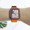 TPU Case+Silicone Strap for Apple Watch Band Ultra 2 49mm 45mm 44mm 41mm Protective Case Bracelet for Iwatch Series 9 8 7 6 5 4