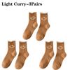 1-10Pair Smiley Face Snow Socks Thick Terry Loop Mid Calf for Winter Sports Home Comfort Moisture Wicking Warm Socks