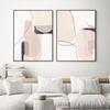 Abstract Beige Marble Geometric Graphics Canvas Paintings Poster Print Wall Art Giclee Artwork for Wall Living Room Home Decor