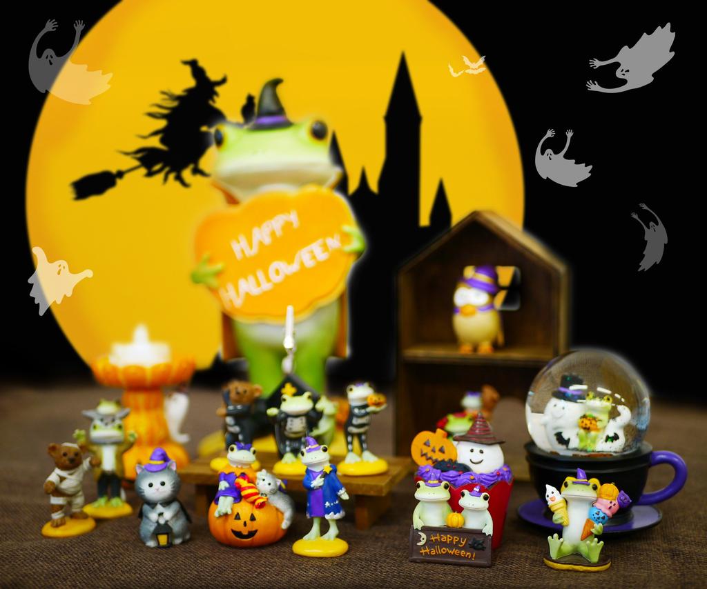 Daikai Kopo Halloween Wolf Kopotaro 71581 Width 3.5 x Depth 2.3 x Height 5.8cm