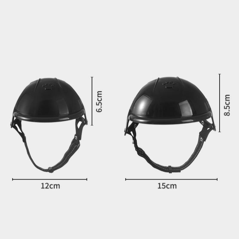 Motorcycle Helmet for Pets Stylish Outdoor Sports Headwear for Dogs Cats Safety