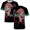 T Shirt for Women Men Summer Clothing Fitness Jujutsu Kaisen O Neck Man T-shirt for Male Oversized Men T-shirts Tops