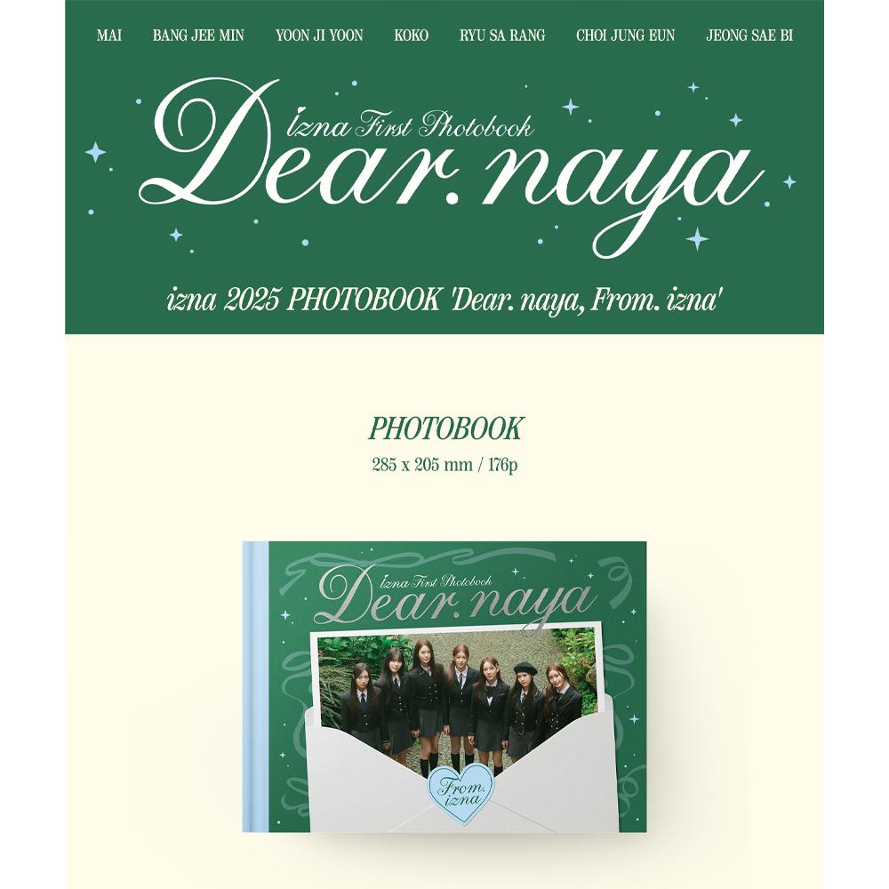 izna 2025 Photobook [Dear. Naya, From Izna] Incl. KPOP MERCH POB