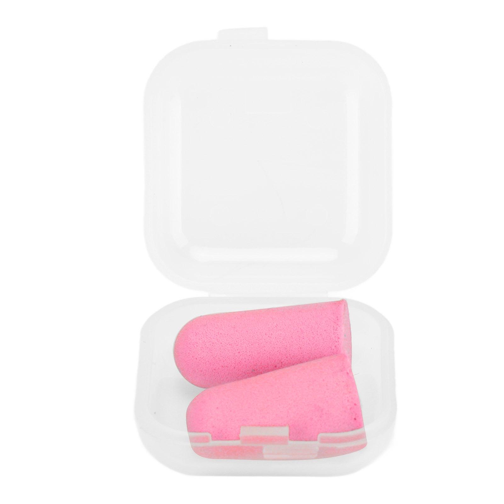 2Pcs Earplugs Sponge Sound Insulation Noise Prevention Household Sound Insulation Earplugs