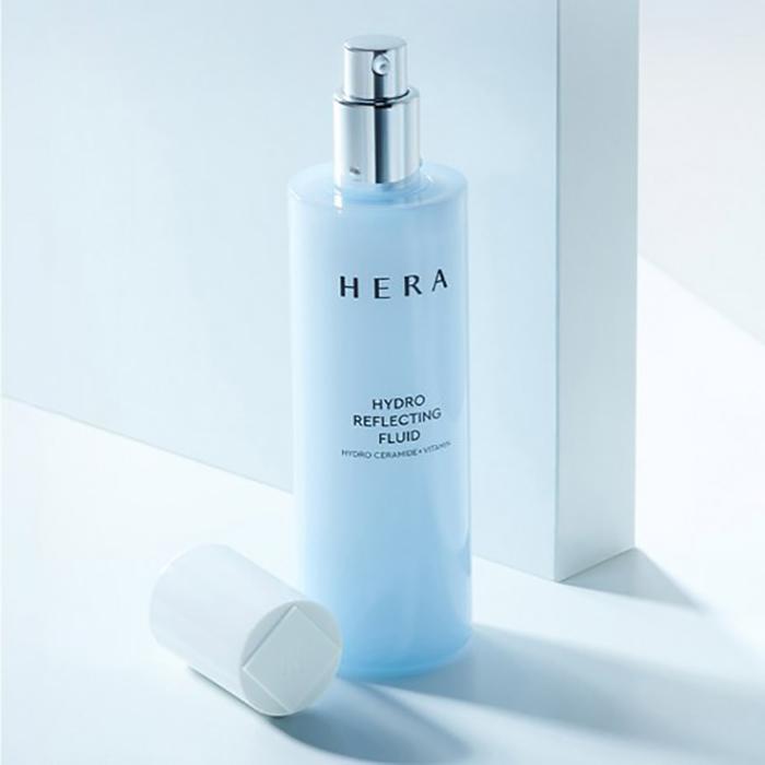 Hera Lotion Fluide Hydro-Réfléchissante – Hydratant Léger pour une Hydratation Intense, de l'Éclat & la Réparation de la Barrière Cutanée, Coréen