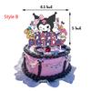 Kuromi Birthday Party Decoration Supplies Banner Cake Top Balloons for Children