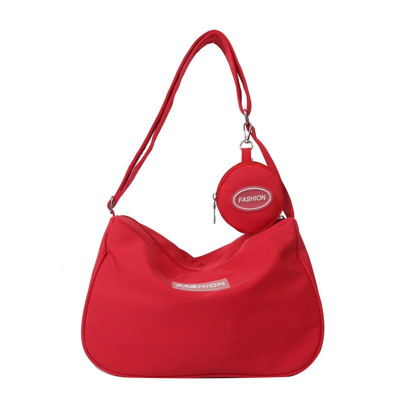 Style Large Canvas Tote Bag For Women With Waterresistant Nylon Material And Inner Pocket For Daily Use