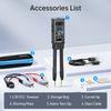 FNIRSI LCR-ST2 2-in-1 Digital Tweezer Bridge LCR ESR Meter SMD Test Kelvin Clip Electronic Component Multifunctional Tester Too