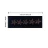 Bandeau Étoile Strass Couleur Pure Absorbant la Sueur Bandeau Élastique Doux Respirant Couvre-chef Sport Cheveux Femmes
