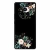 For Realme 14 Pro Case Luxury Phone Cover For Realme 14 Pro+ Cute Floral Black Silicone Soft Case TPU Funda Realme 14 Pro Plus