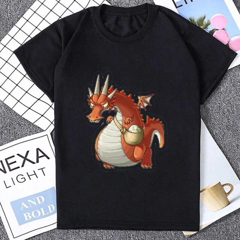 ACG Fans MapleStory Kawaii Grafiskt Tryckta T-shirts Kompis Anpassa Homme T-shirt Korea Stil Spel Otaku Kläder Harajuku T-shirts