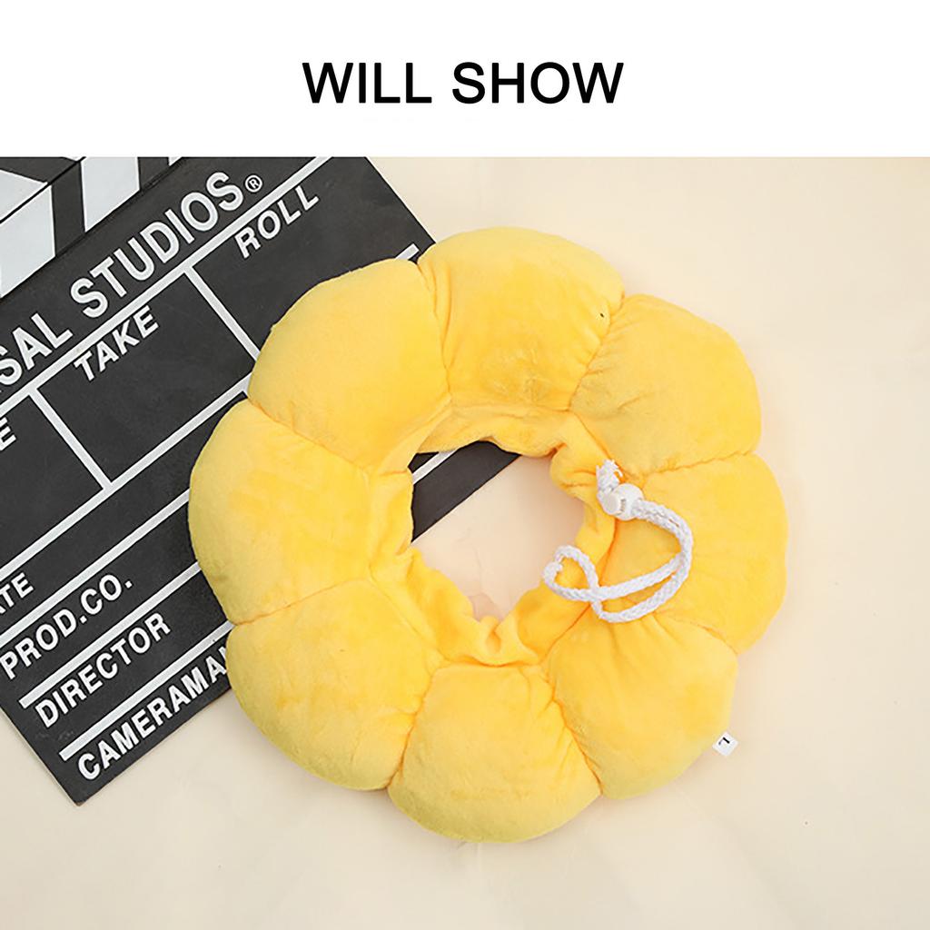 Sun Flower Elizabeth Ring Cat Lick  Collar Pet Supplies Dog Neck Cover Cat Head