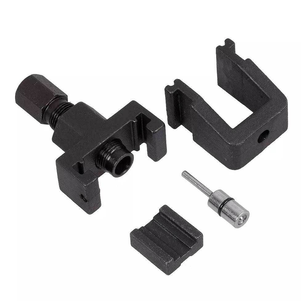 Smagliacatena per Moto Strumento di Rivettatura Stile DID Robusto Smagliacatena Splitter per Catena Moto Moto e Strumento Rivettatore Maglie nero