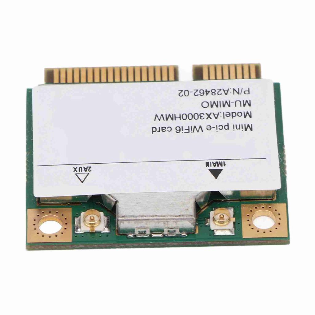 Mini PCIE Network Card Wifi6 3000Mbps High Speed Wireless Wifi Card 802.11ax Ac 2.4G 5Ghz Network Card Adapter