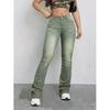 New Plus Size Women's Stretch Micro Flare Slimming Jeans - Casual Fashion
