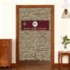 Harryy Potters 9 3/4 Train Platform Brick Wall Photography Backdrop Magic School Door Hanging Banner Half-Curtain Baby Portrait
