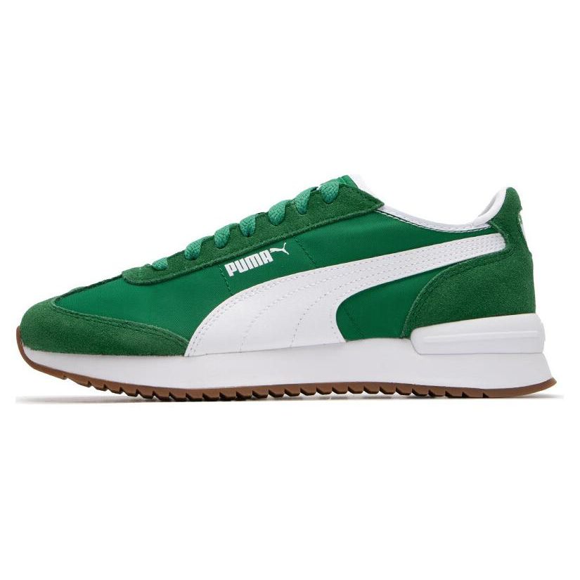 Puma R78 Unisex White Green 392901-10 EU 41