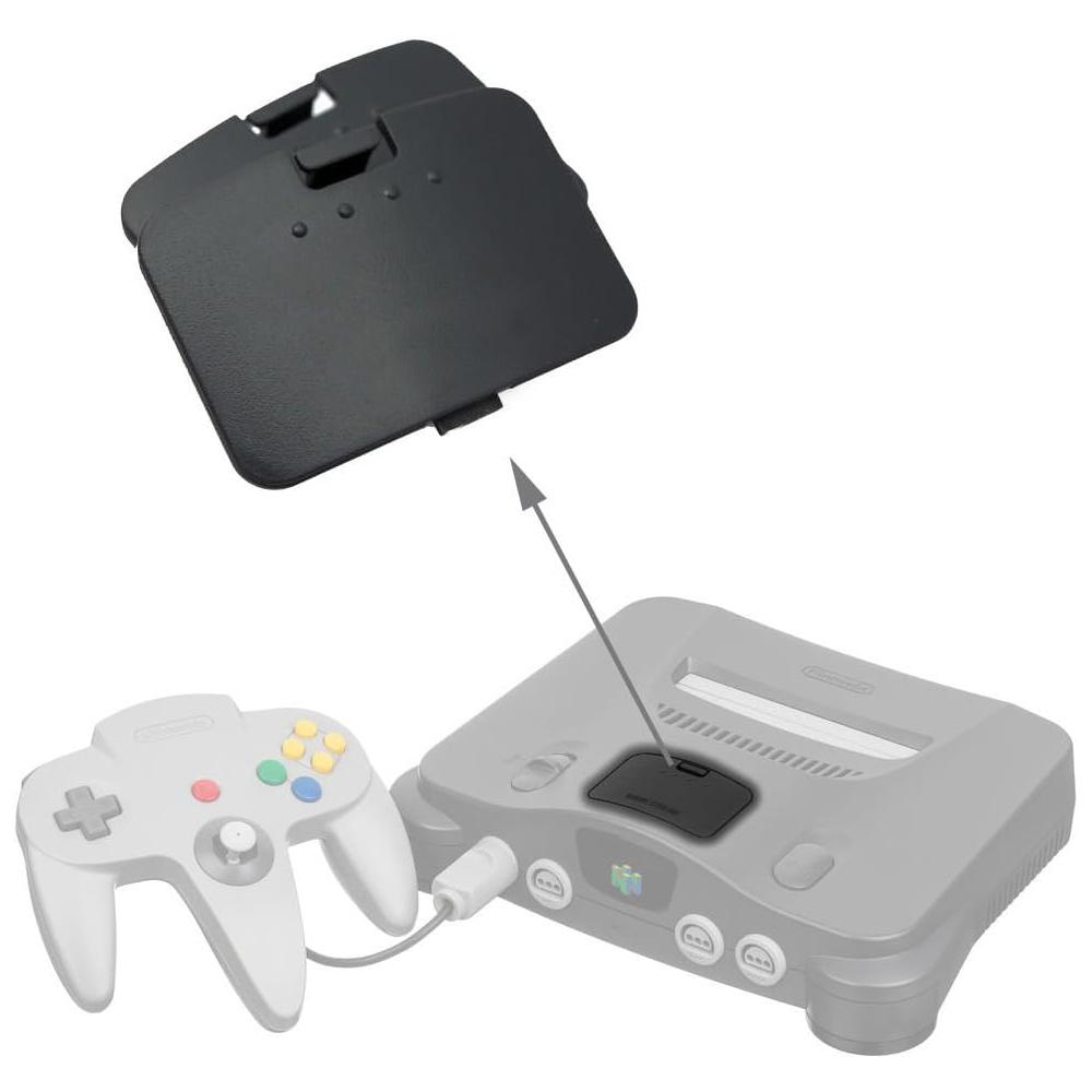 10Pcs Replacement Memory Expansion Jumper Pak Cover Lid For 64 N64