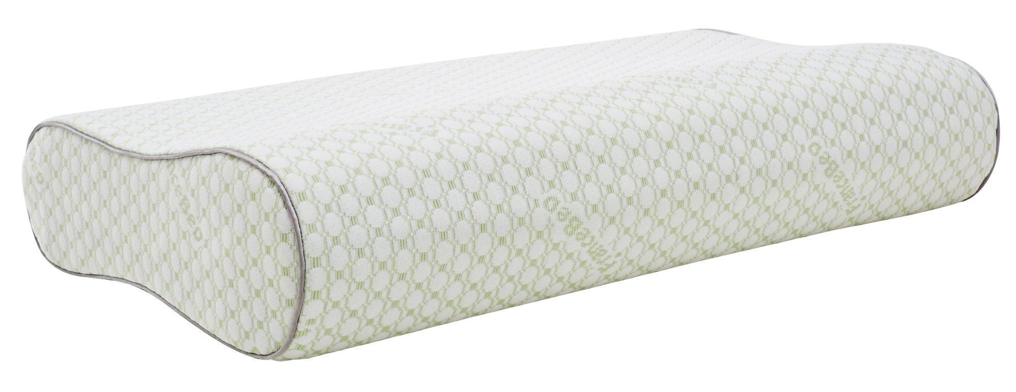 

France Bed Refresh Pillow Soft Support, a Hotels Select pillow with a soft, double-sided memory foam pillow featuring a deodorizing Kuraray Shine Up