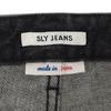 SLY JEANS made in Japan Skinny denim pants 2 black Tapered Women Used