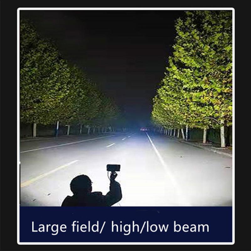 1X LED spotlight 12-80V strong light super bright spotlight reversing light waterproof Fog light car truck general headlight
