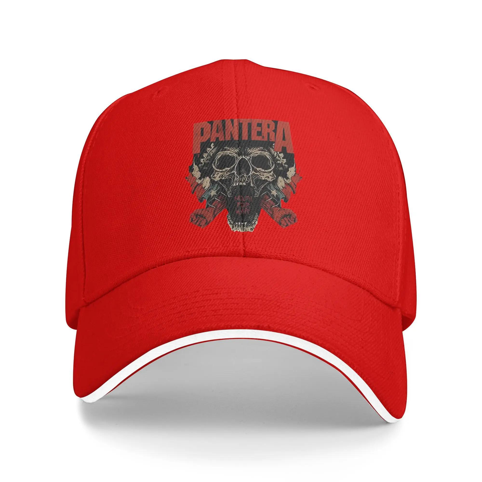 

Metal Band Rock Music Pantera Casual Baseball Cap Hunting Camping Hats Summer Sun Visor Unisex Women yk Retro Baseball Caps One Size