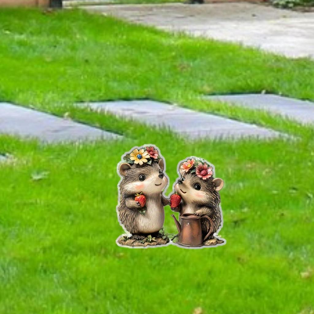 Dekoracja Ogrodowa Akrylowa 2D Ozdoba Tabliczka Dekoracyjna na Imprezę Balkon Festiwal