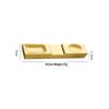 ZISIZ Gold Brick Multifunctional Chopstick Rest Set