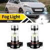 2PCS H16(EU) 5202 5201 PS24W LED Fog Light Bulbs For Peugeot 208 2012-2019 Amber/White Signal Turn Day Driving Running HeadLamp