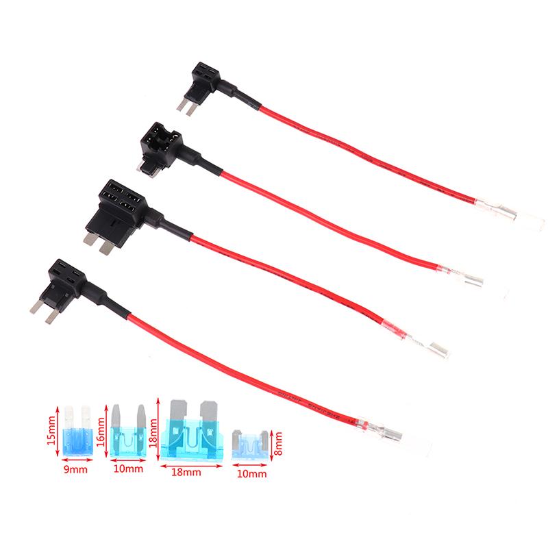 Mini Small Medium Car Fuse Holder Add-A-Circuit Tap Adapter W/15A Atm ...