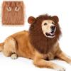 Pet Dog Cosplay Lion Mane Pet Transformation Lion Clothes with Ears Cute Puppy Realistic Lion Wig Costumes Party Decoration