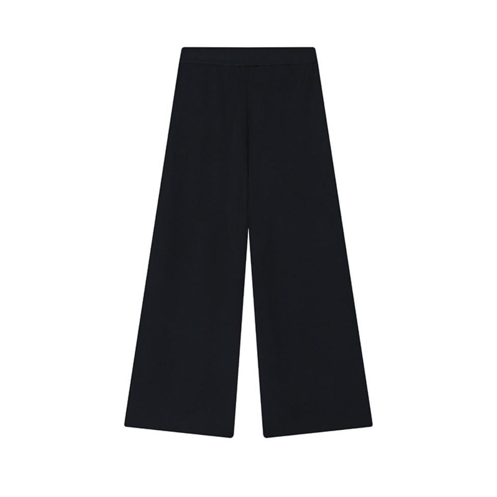 FILA Lifestyle White Trendy Versatile Knitted Sports Pants Women bottoms F51W533601F-NV