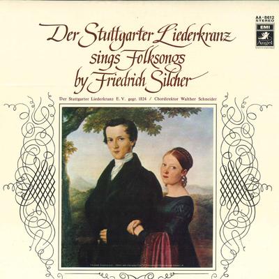 LP Record SILCHER, DER STUTTGARTET LIEDERKRAN - Der Stuttgarter Liederkranz Sings F AA8612 ANGEL - Japan Classical Used