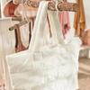 SUNNYLIFE Puffer Beach Tote, White
