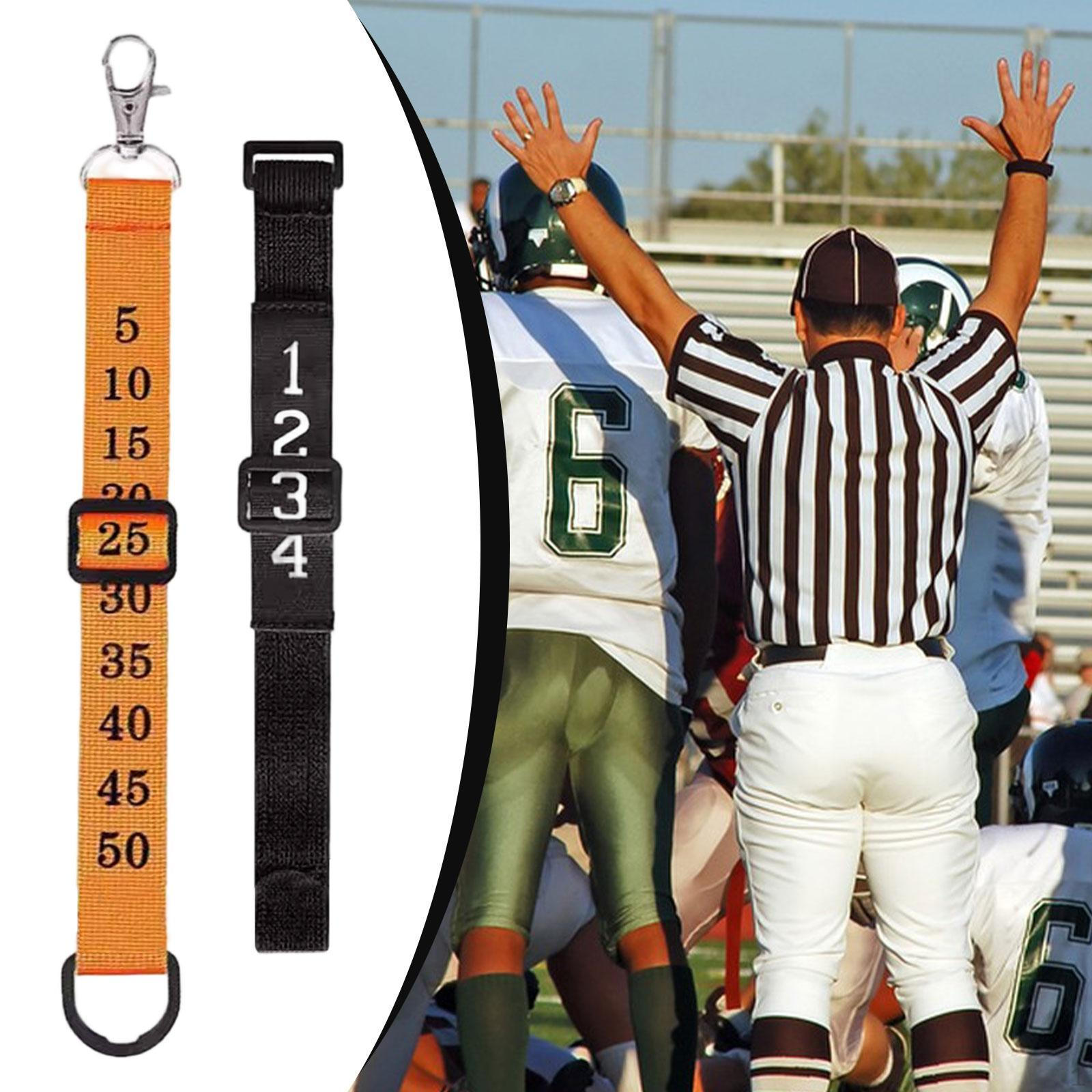 

Football Referee Chain Clip Wrist Down Indicator Accessory Equipment for Outdoor