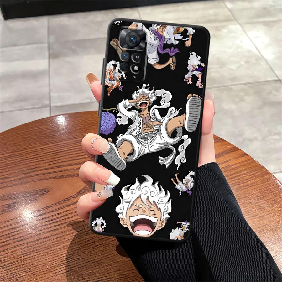 One Piece Luffy Handyhülle Case für Xiaomi Redmi Note 14 11 10S 9S 13 Pro Plus 10 7 8 11s 12s 9 12 Pro