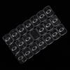 20Pcs Mini Size Seamless Adhesive Hooks Damage Free Damage Free Hanging Light Clips  Indoor Lights