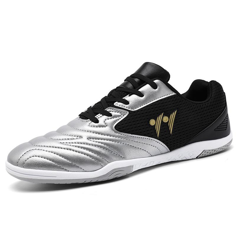 Mens Soccer Shoes' Professional Grass Training Anti Slip Outdoor Football Athletic Shoes Futsal Ultralight Match Football Shoes for Man