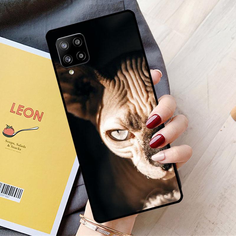 Sphynx Sphinx Cat For Samsung Galaxy A54 A14 A16 A26 A36 A56 A22 A32 A52 A55 A35 A05 A06 A15 A53 A33 A13 Case