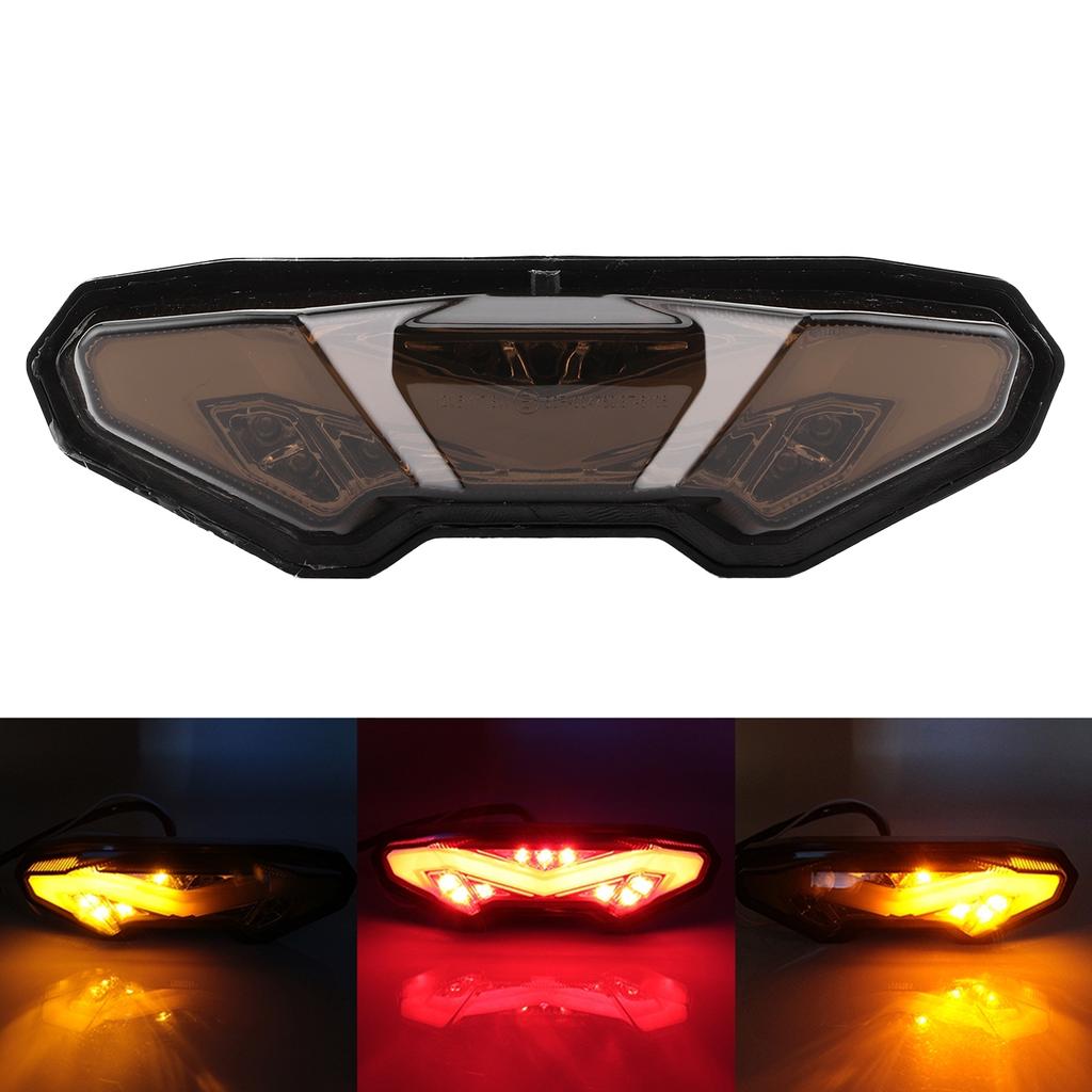 Motorcycle LED Taillight Assembly Smoky Lens Fit for Yamaha MT09FZ09MT10FZ10FJ09