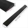 1 Stück 0,9 m x 5 cm Rampe Matte Weich Mehrzweck Türschwellen Selbstklebend Langlebig PVC Anti-Rutsch-Streifen für Stufe Saugroboter