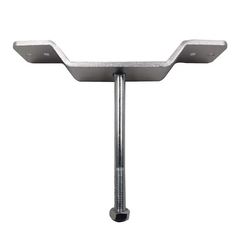 Utility Cargo Trailer Enclosed Spare Tire Carrier Holder Mount Wheel Bracket Mount Your Spare Tire Directly to The Wall