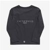 Givenchy H25448 070 Archetype Logo Print Kids Long Sleeve Tee