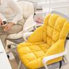 LYFJMUS High Back Chair Cushion Soft Desk Chair Pad with Ties Rocking Chair Cushion for Car Home Dining Room Kitchen